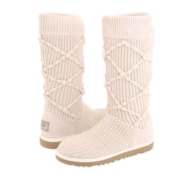 UGG Shoes - UGG Argyle Knit Boots
